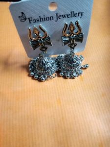 Damru Traditional Earings