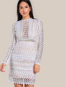 White Bodycon dress