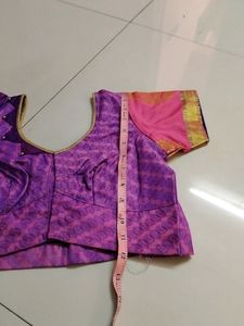 Rose Purple Soft Silk Saree...