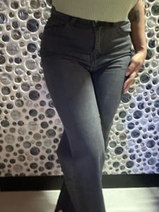 Dark Gray Denim Jeans