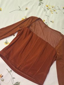 Brown Corset Top