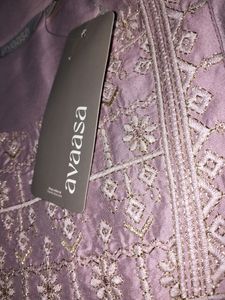 Avaasa Lavender Kurta