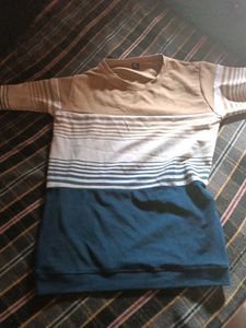 Striped Colorblock T-shirt