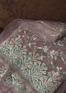 Embroidered Embellished Saree
