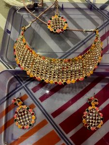 Colorful Indian Jewelry Set