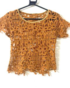 Floral Lacey Top