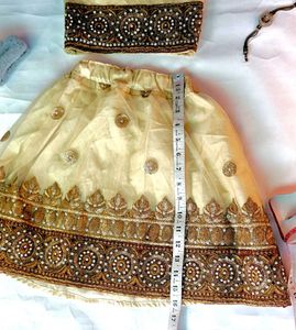 cream baby girl lehenga ✨❤️