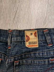Ma539 Brown Berry Bootcut Jeans Waist 22 Inches