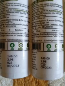 Plum Green Tea Toner