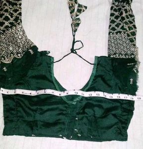 Green Lahanga Choli Set