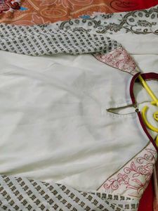 White Kurti