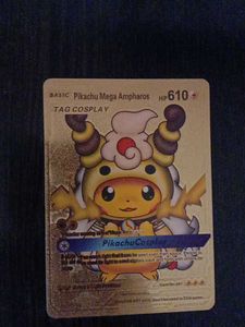 Rare Pokemon Golden Cards