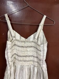 Striped Button-Down Dress