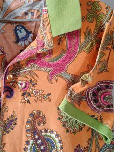 Paisley Print Shirt (Italian brand) 40&#34;