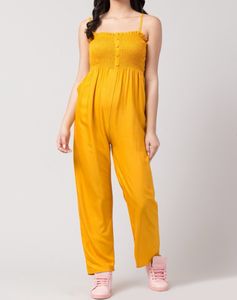 Solid Women Jumpsuit