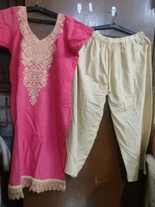 Pink Kurta Set