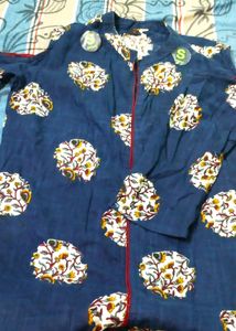 Kurti sleves designer shape fancy blue