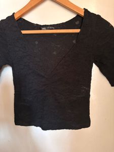 ZARA BEAUTIFUL LACE TOP