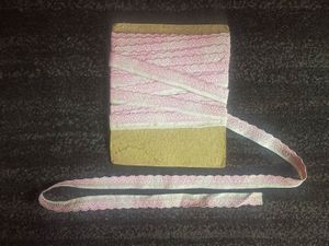 Pink Lace Trim