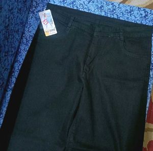 Straight Black Jeans