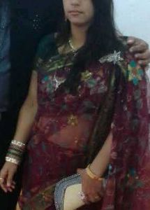 Elegant Floral Saree