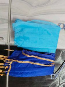 Blue &amp; Turquoise Dupatta Set