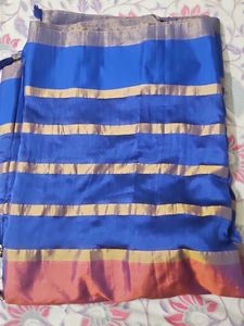 Elegant Blue Saree with blouse