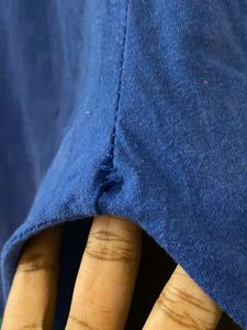 combo- Blue and black Floral Print Pants