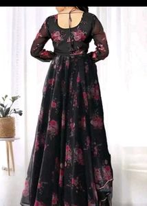 Floral Anarkali Kurta Set