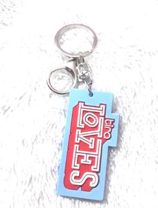 Tira Loves Rubber 3D Silicon Keychain Pack of 6
