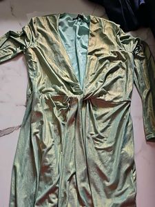 Green Party Dress