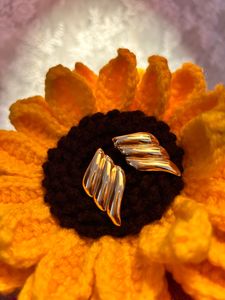 Gold Wing Earrings