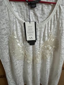 Armani Exchange White Top
