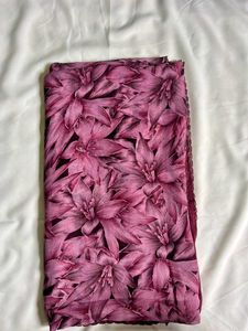 Floral Print Saree