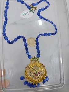 Double shade Blue Monalisa beads