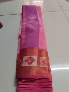 Pink Silk Cotton Saree....