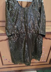 New Black Fully Party Wear Kurta