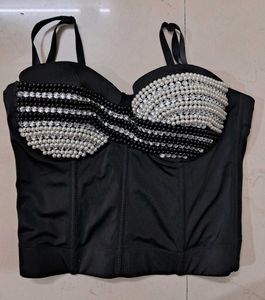 Beaded Corset Top