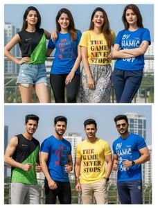 Polyester Tshirt Set