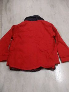 Boys Red Outfit Set