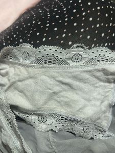 Cute Gray Lace Panties