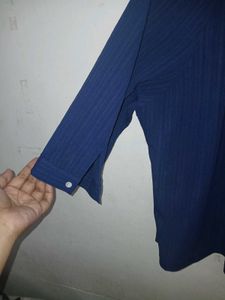 Blue Button-Down Shirt