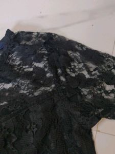 Black Lace Top