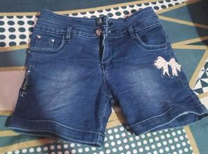 Girls Denim Jean Shorts