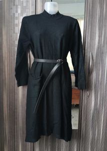 Chic Black Midi Dress