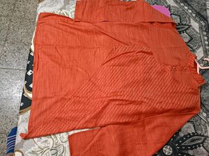 Orange Handsome Kurti Best Festive Option🧡🧡🧡🧡