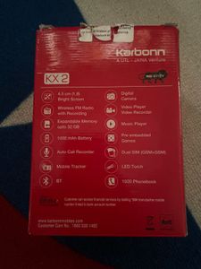 Karbonn KX2 Kaypad Mobile With Box