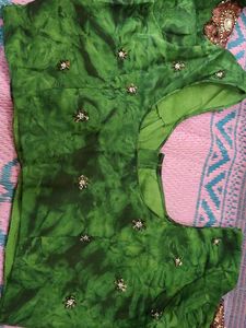 Peacock Green Haevy Border Saree For Function✨