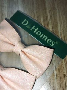 Pink Hair Bow Clips (Set of 2)