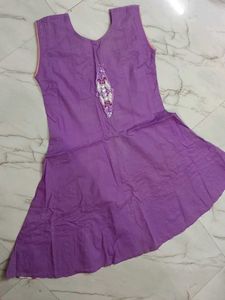 Purple Diginer Dress